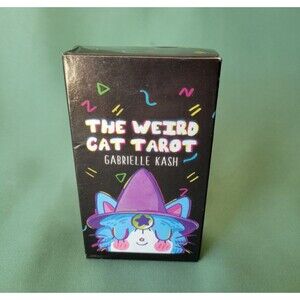 The Weirdo Cat Tarot Deck by Gabrielle Kash Complete w Box Cat Tarot Cards